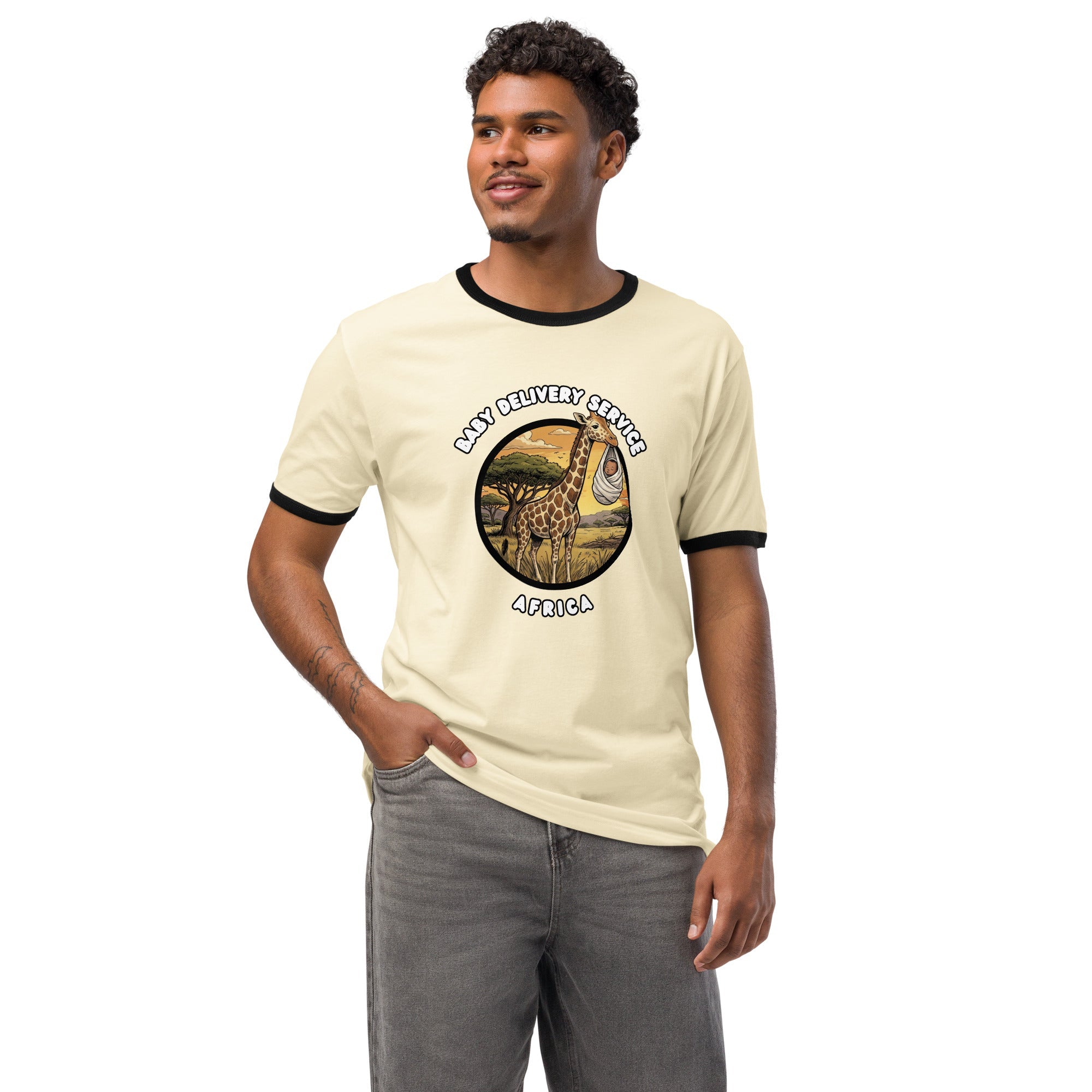 Baby Delivery Service: African Edition Unisex Tee - Real TalkT-SHIRT