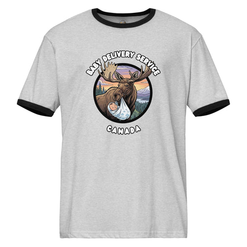 Baby Delivery Service - Canadian Edition Unisex Tee - Real TalkT-SHIRT