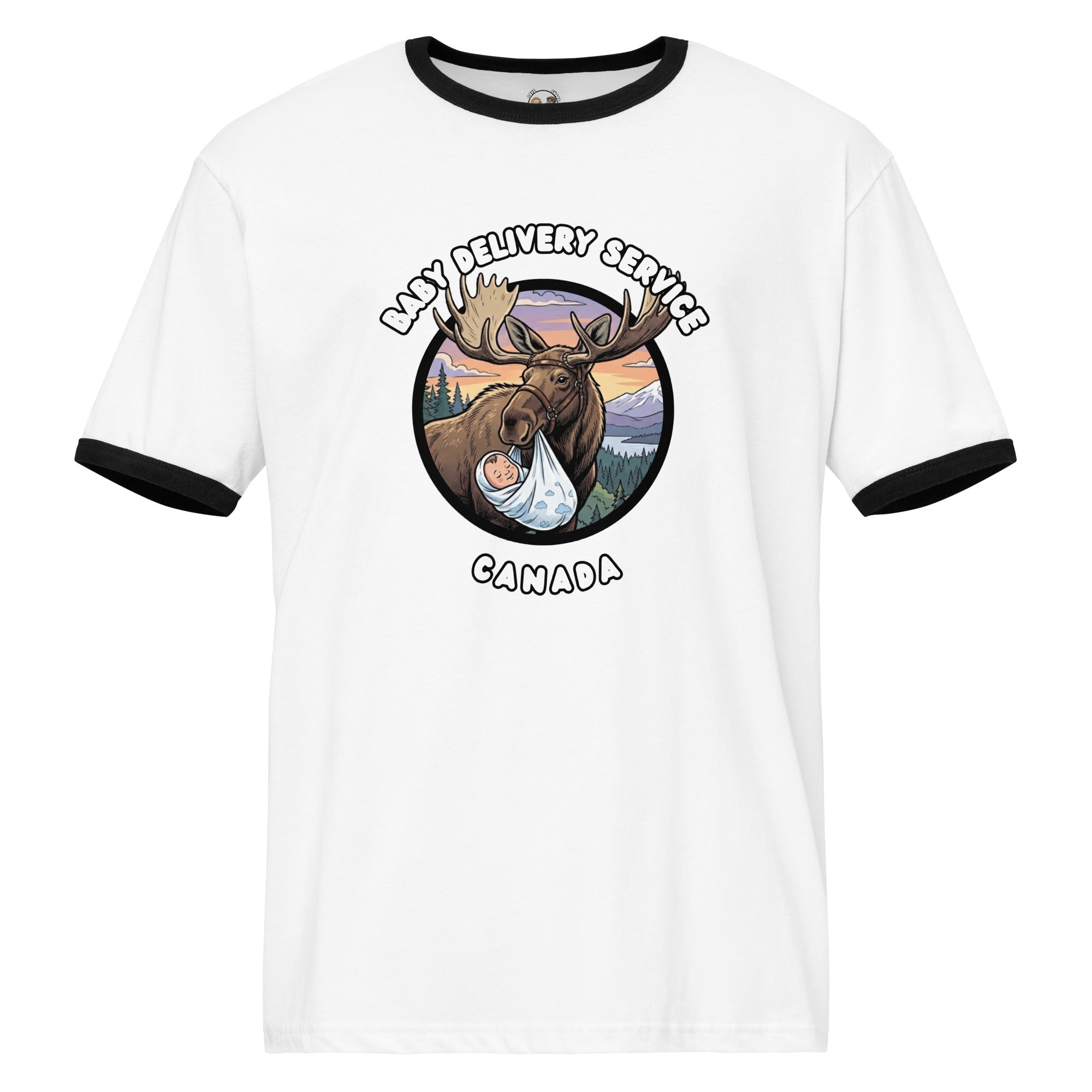 Baby Delivery Service - Canadian Edition Unisex Tee - Real TalkT-SHIRT