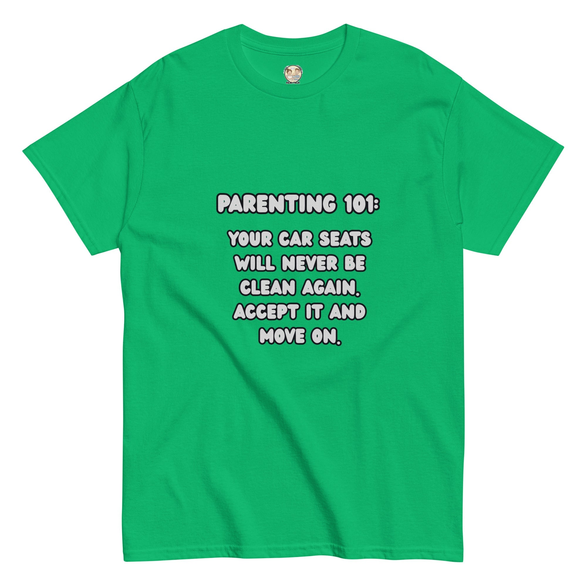 Parenting 101 Funny Cotton Unisex T-Shirt - Real TalkT-SHIRT