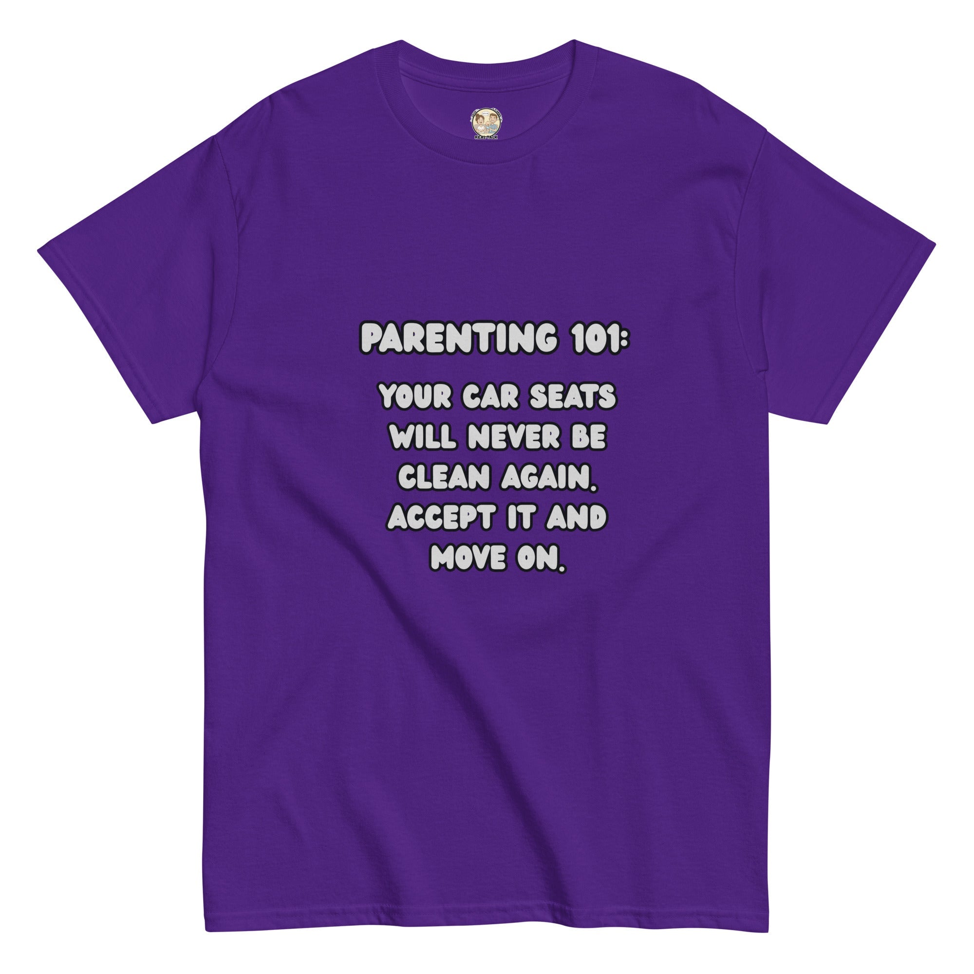 Parenting 101 Funny Cotton Unisex T-Shirt - Real TalkT-SHIRT
